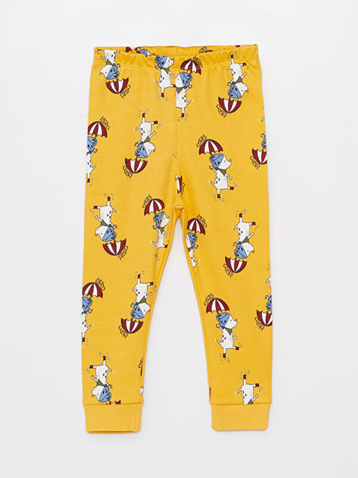 Bisiklet Yaka Uzun Kollu Erkek Bebek Pijama Tak?m? - Waikiki фото 3