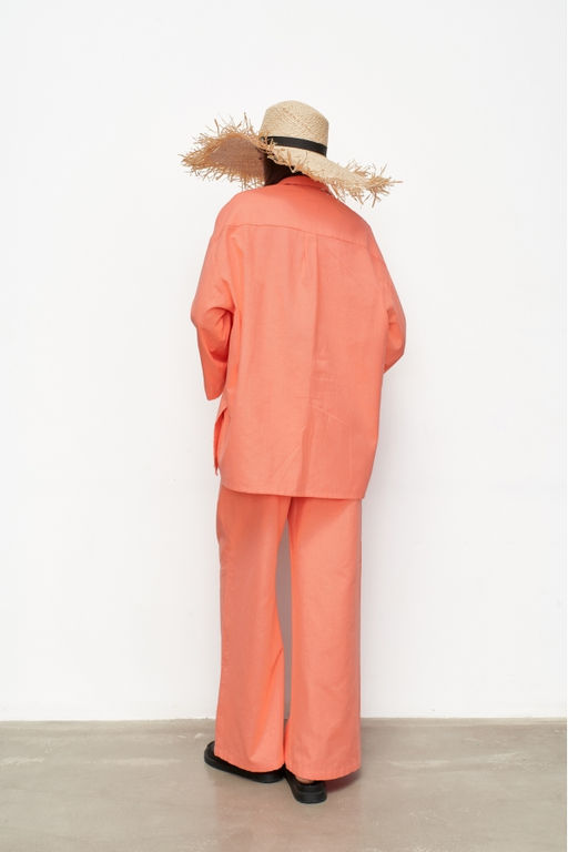 Костюм лён рубашка/брюки Fusion Coral - Erist store фото 6