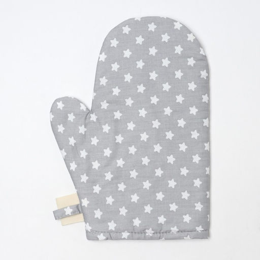 Варежка-прихватка Этель Звёзды 20х28 см, 80% хл, 20% пэ, сатин 110 г/м2  фото 3