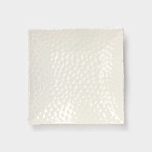 Тарелка керамическая пирожковая «Воздушность», d=15 см, цвет белый