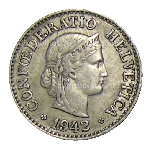 10 раппенов 1942 года Швейцария