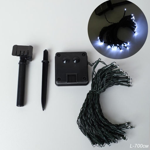 Гирлянда на солнечных батареях 7 м /БЕЗ ЭДО