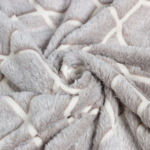 Плед светящийся в темноте Этель Геометрия 200*220 см,100% п/э, корал-флис 220 гр/м2  фото 5