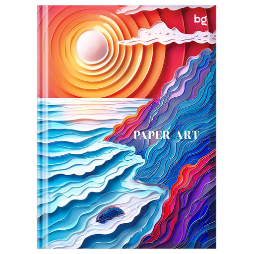 Бизнес-блокнот А6 64л. ЛАЙТ "Paper Art" ("BG", ББ6и64_лм_вл 07042) матовая ламинация, выб. лак