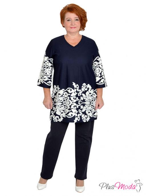 Туника Модель №1084 размеры 44-84 - Plusmoda фото 10