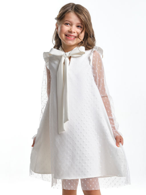 Платье нарядное праздничное UD 7123 касар горошек - Mini maxi фото 2