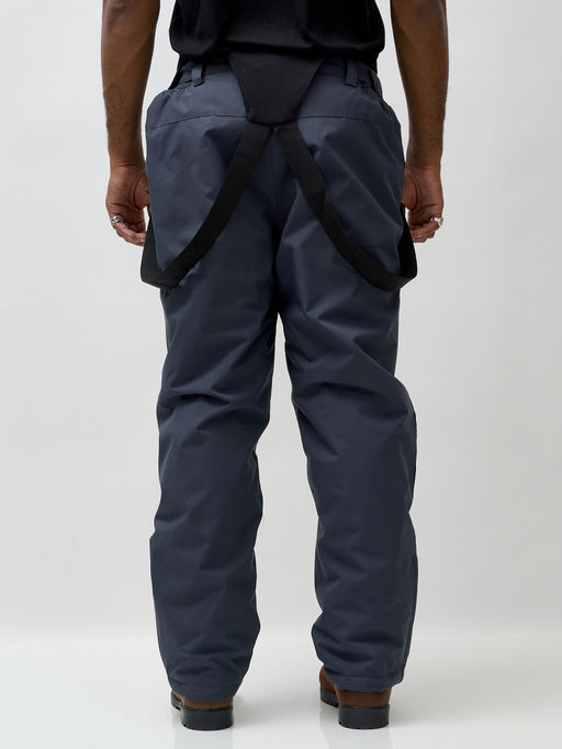 Горнолыжный костюм мужской зимний темно-серого цвета 383TC - Mtforce фото 28