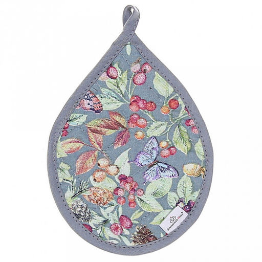 "Marcella" Кухонный комплект: прихватка 20х15,5см "Капелька" - 2шт, хлопок "Премиум" 191г/м2 - хлопок 100%, наполнитель - ватин 280гр/м2, "Домашняя мода" (Россия)