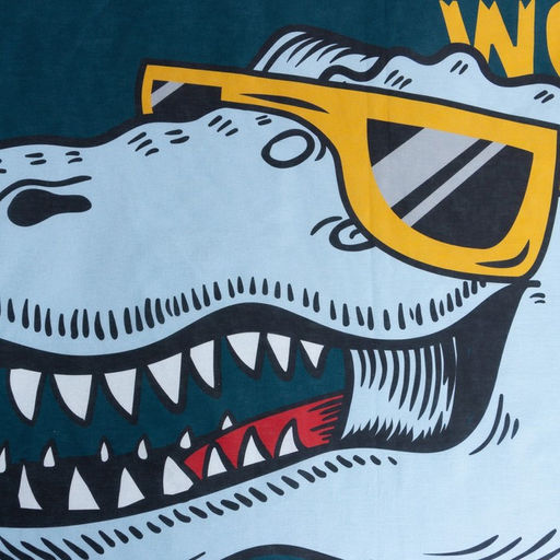 Пододеяльник 1.5-спальный Этель T-Rex king, 143215 см, бязь  фото 2