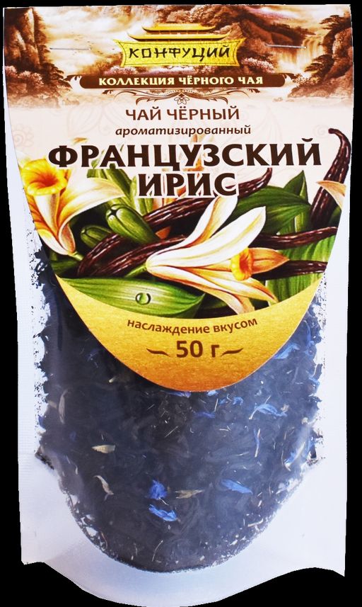 Конфуций. Дой-пак. Французский ирис 50 гр. мягкая упаковка