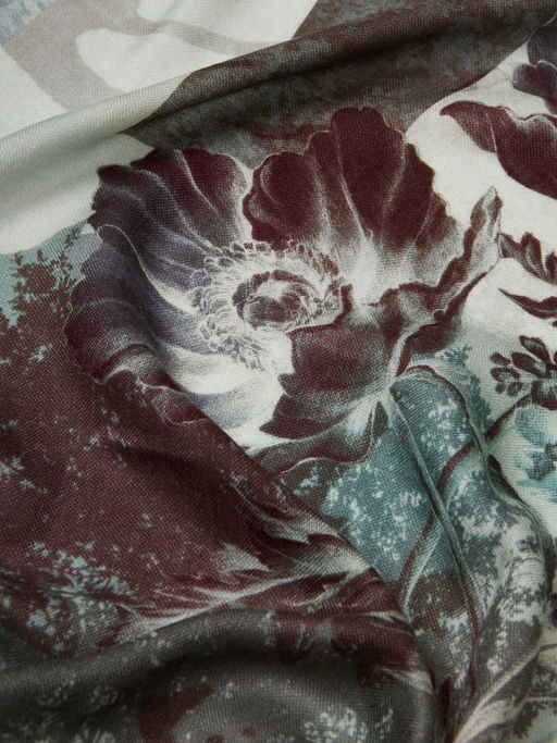 Палантин жен. шерсть+шелк 95х200 JG43-8530-12 - Eleganzza фото 4