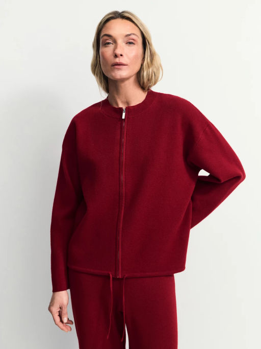 Оверсайз джемпер на молнии / Zarina фото 3