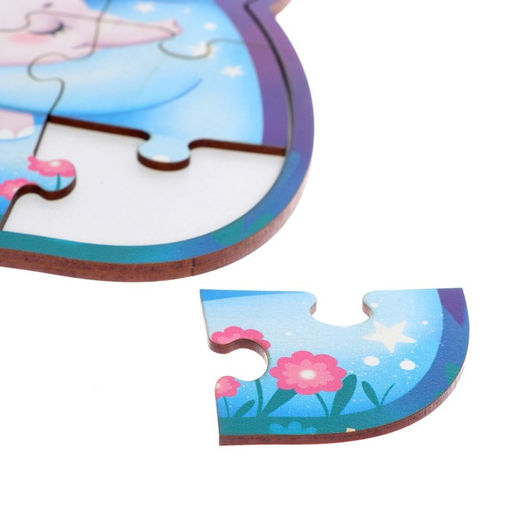 Пазл деревянный с чипом Слоники - Лесная мастерская фото 3