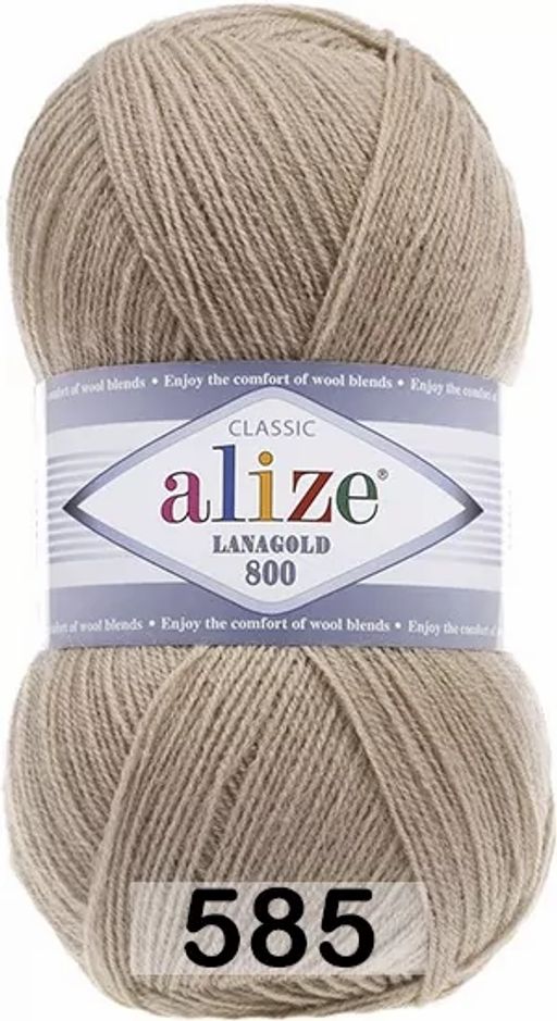 Пряжа LANAGOLD 800 - Alize фото 27