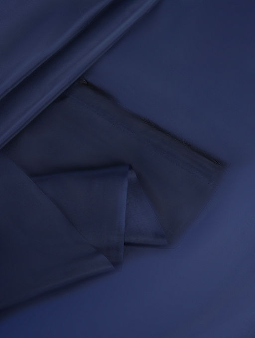 Цена за 50 шт. Подкладочная ткань таффета, 190Т, ширина 150 см, 50 м, полиэстер, тёмно-синяя