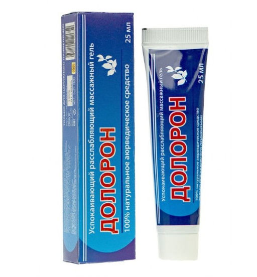 DOLORON Soothing relaxing massage gel / Долорон успокаивающий и расслабляющий массажный гель