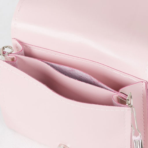 Сумка детская Зайка, на клапане, цвет голубой/розовый, 15х4х12 см - NAZAMOK KIDS фото 5