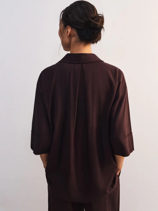 Льняная блуза свободного кроя ZR2605012001-27 / Zarina