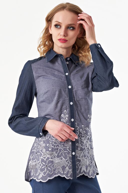 Рубашка М5-3978 - Wisell фото 2