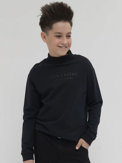 PELICAN, толстовка для мальчиков, Черный  фото 5