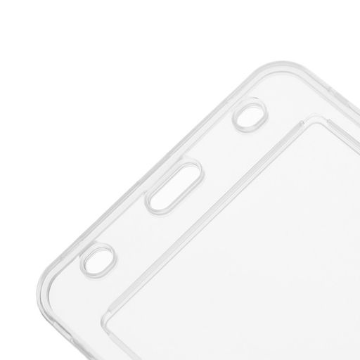 Цена за 5 шт. Бейдж вертикальный, внешний 132х89 мм, внутренний 105х74 мм, пластик прозрачный - Calligrata фото 2