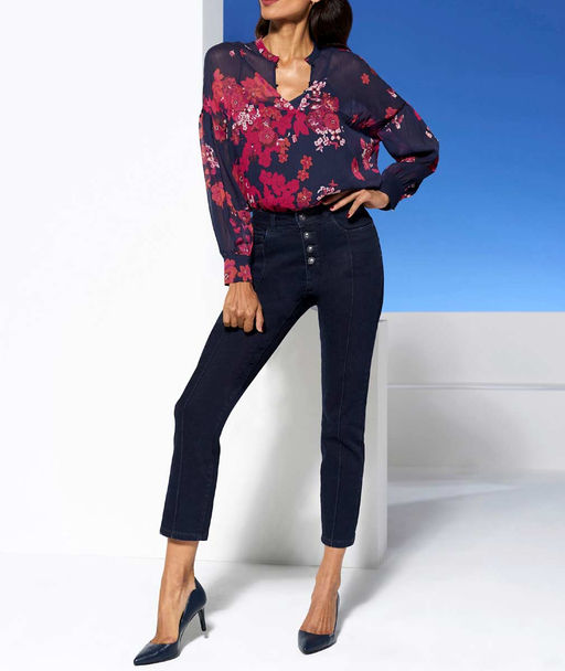 Блузка и топ, розово-синие - Heine фото 5