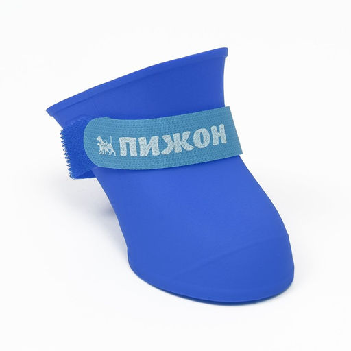 Сапоги резиновые Пижон, набор 4 шт., р-р S (подошва 4 Х 3 см), синие  фото 2