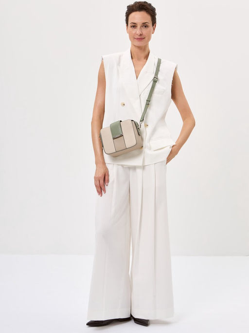 Сумка Labbra L-15329 l.grey/l.taupe/olive  фото 11