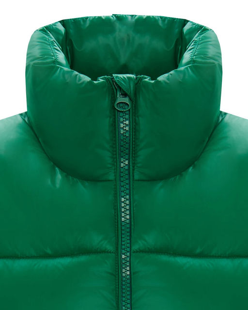 Зеленый утепленный жилет - Incity фото 3