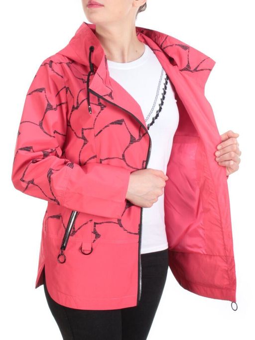 F9905 CORAL Ветровка женская MARIA (65% хлопок, 35% полиэстер) - Фабричный китай фото 8