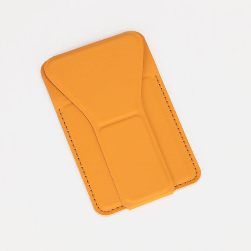 Картхолдер на телефон, искусственная кожа, цвет жёлтый - Simaland фото 3