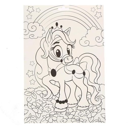 Полигональная аппликация Единорог - Школа талантов фото 5