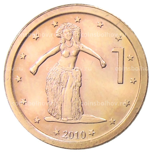 1 цент 2010 года Острова Кука