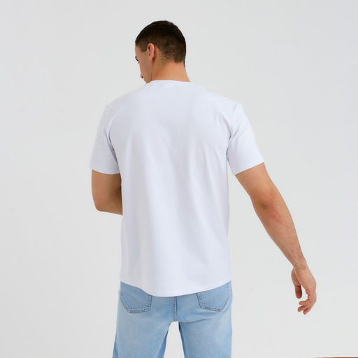 Футболка мужская MINAKU: Basic line MAN, размер 56, белая