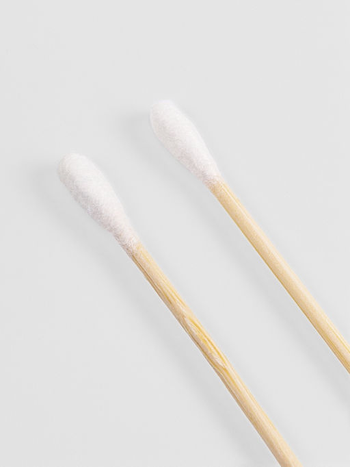 Набор ватных палочек д/маникюра/визажа на деревянной основе 7см 200шт пакет QF