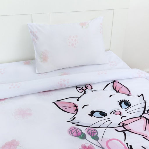 Постельное бельё 1,5 сп Merci, Коты Аристократы 143*215 см, 150*214 см, 50*70 см -1 шт, поплин - Disney фото 2