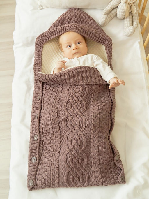 Кофейный детский конверт - Kogankids фото 3