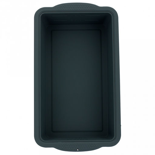 Противень силиконовый "Linea Silicone" 26х14,7х5,5см, с металлическим каркасом, прямоугольный, синий, "Regent" (Китай)