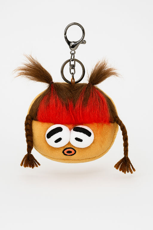 Плюшевый кошелек "Potato family", red