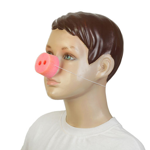 Нос на резинке Пятачок, поролон - Страна карнавалия фото 2