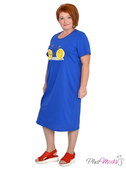 Платье Модель №1038 размеры 44-84 - Plusmoda фото 2