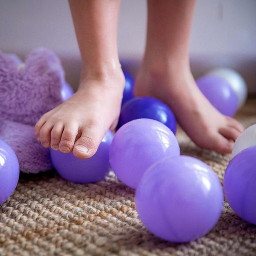 Шарики для сухого бассейна для сухого бассейна 500 шт., белый перламутр