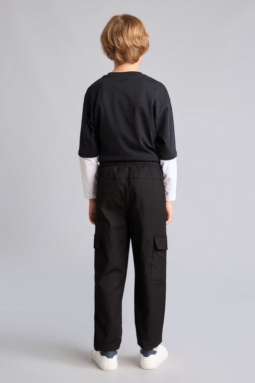 Pamuklu Gabardin Jogger Pantolon Erkek _ocuk - Defacto фото 5