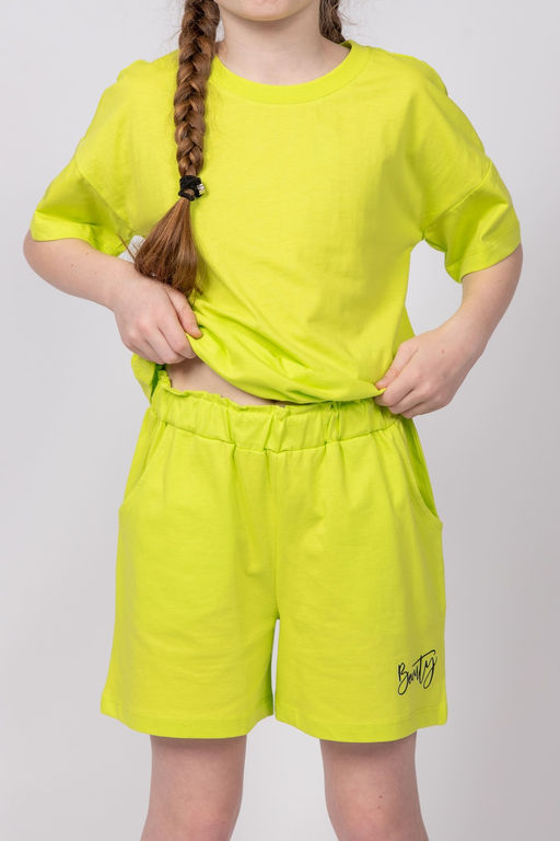 Шорты для девочки 101279 Ментол* 405 Lets go - Let's go фото 5