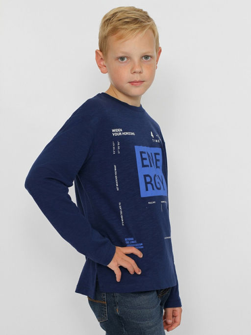 CRB wear/CWJB 63667-41-383 Джемпер для мальчика,темно-синий/Ex.Cherubino  фото 3