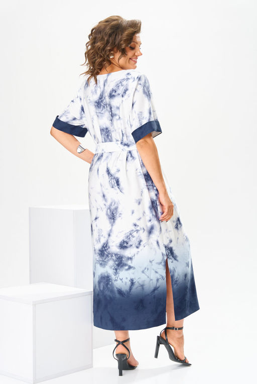 Платье Romanovich Style 1-2808 сине-белый фото 5