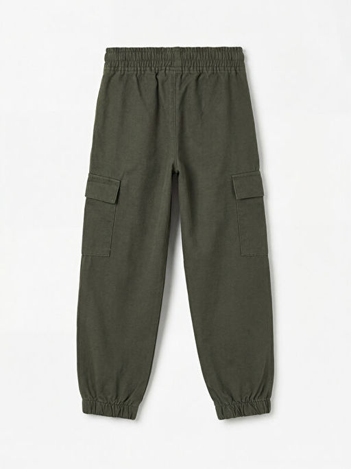 Beli Lastikli Erkek ?ocuk Jogger Kargo Pantolon