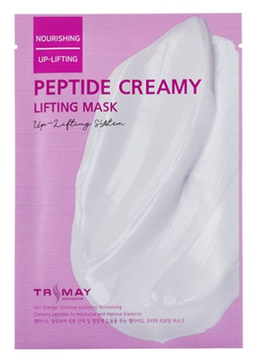 1шт Тканевая кремовая маска для лица TRIMAY Peptide Creamy Lifting Mask(35 мл)