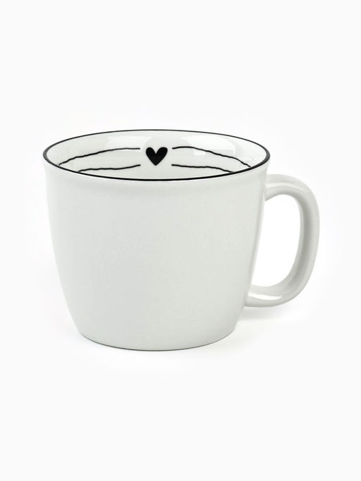 Кружка чайная керамическая С любовью, 400 мл, ручная работа