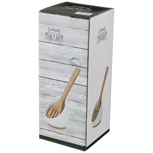 ПОДСТАВКА ПОД ЛОЖКУ/ПОЛОВНИК LEFARD NATIVE 10*10*11,5 СМ.